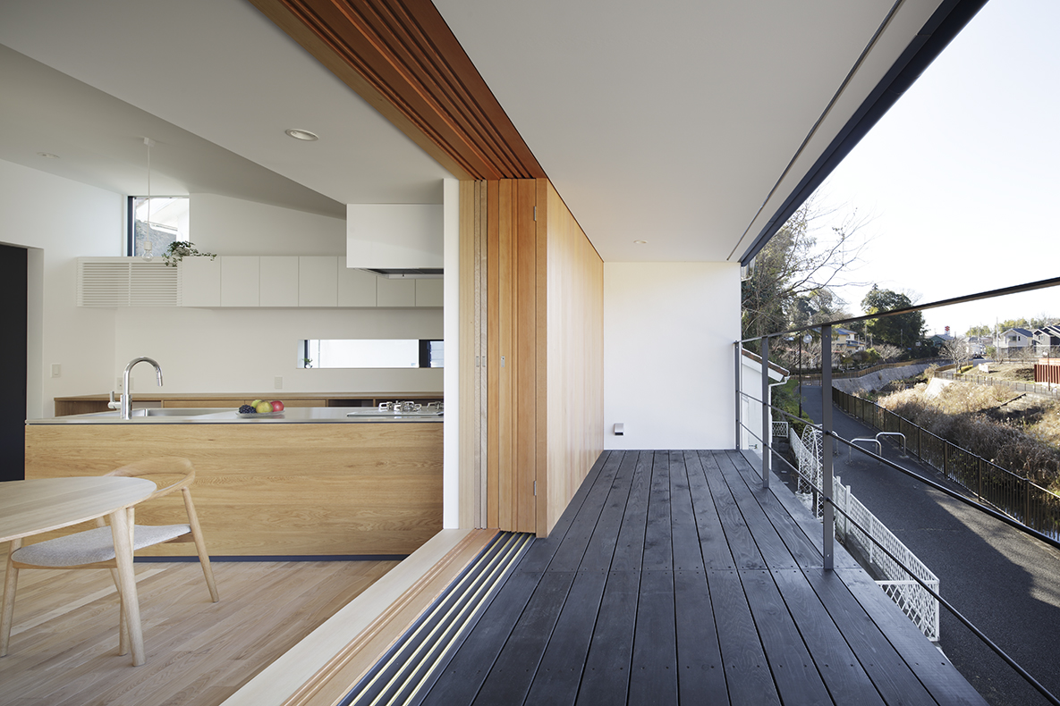 開放的なダイニング