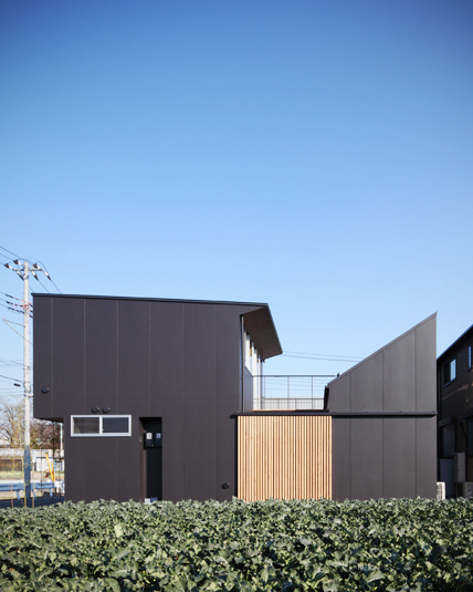 個性的でモダンな外観