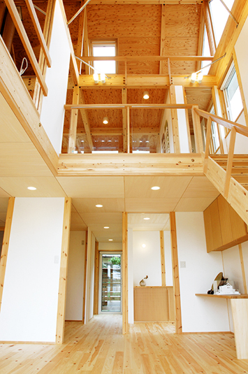 吹き抜けは・・・