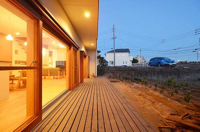 バイクガレージのある住まい