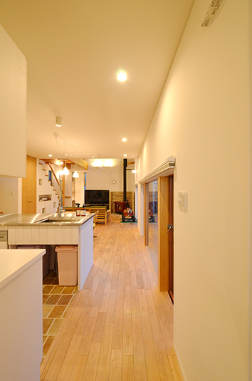 バイクガレージのある住まい