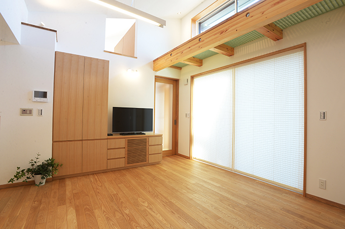 子世帯の居間