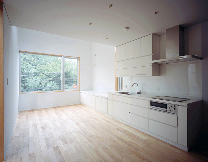 借景を生かしたリビングダイニング