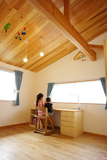 広々とした子供のスペース