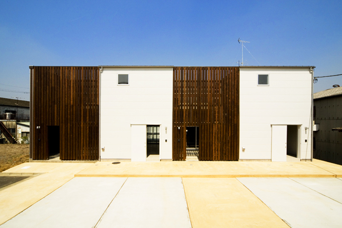 ホワイト＆ブラウン