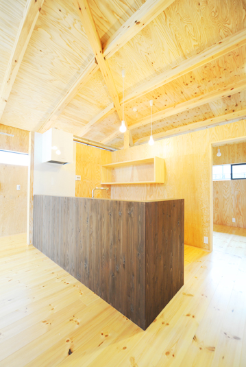 ナチュラルで開放的なキッチン