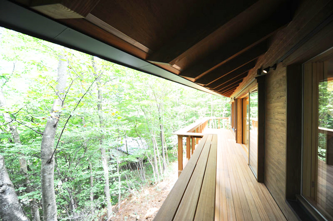 連続バルコニー