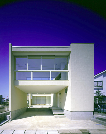 パブリック棟とプライベート棟を分ける