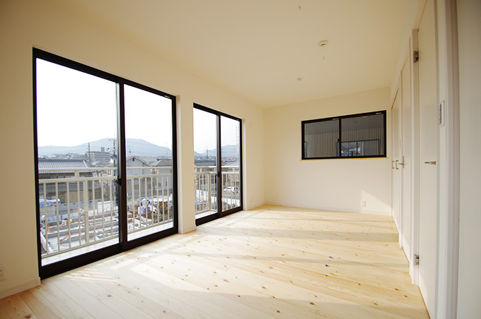 将来２部屋に分割できる子供部屋