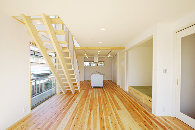 明るいワンルーム大空間のLDK＋畳ｽﾍﾟｰｽ