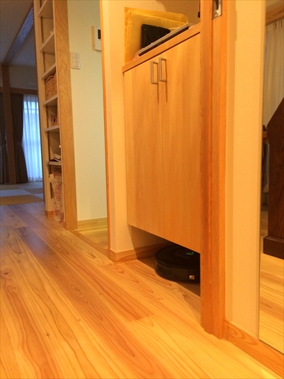 ルンバの居場所