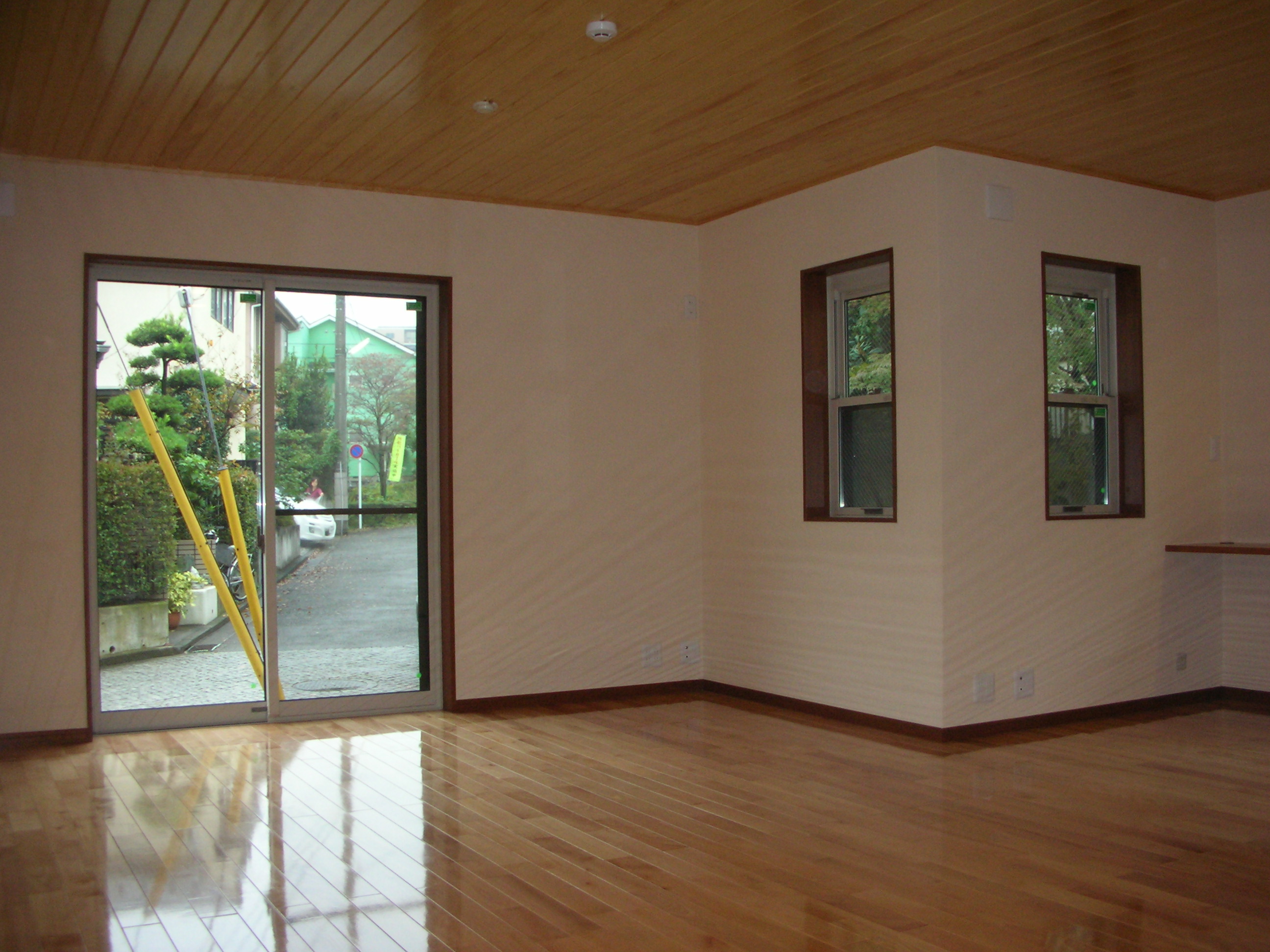 耐震構法ＳＥ構法により実現する大空間の開放的なリビング