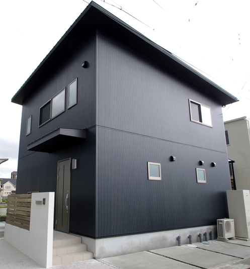 シンプルな外観