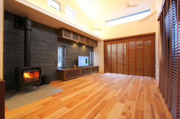 開放的なリビング