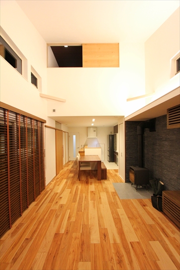 開放的なリビング