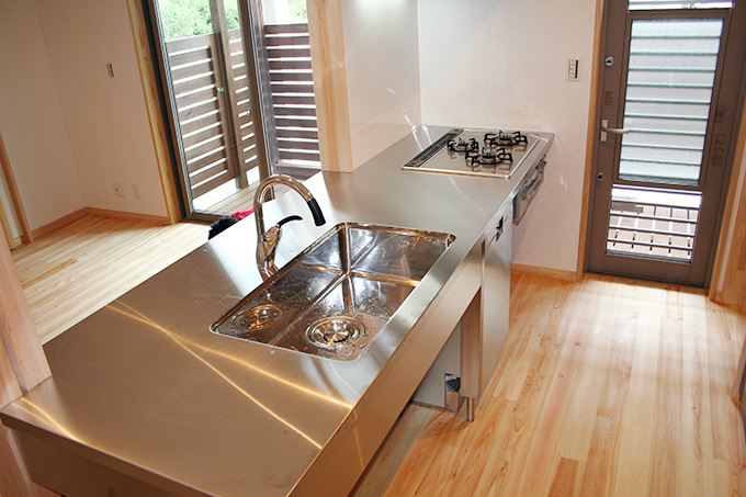 オリジナルキッチンです。