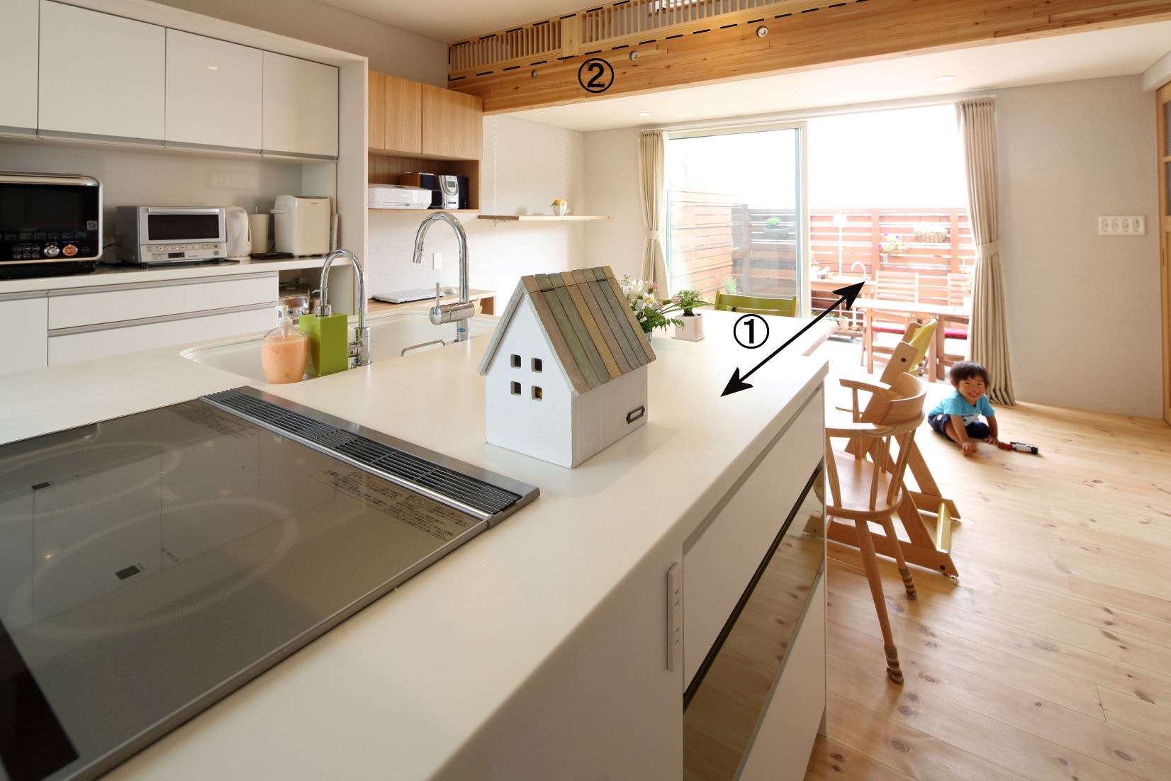 みんなで調理みんなが集うLDK