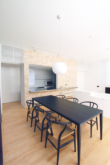 息子夫婦のダイニング