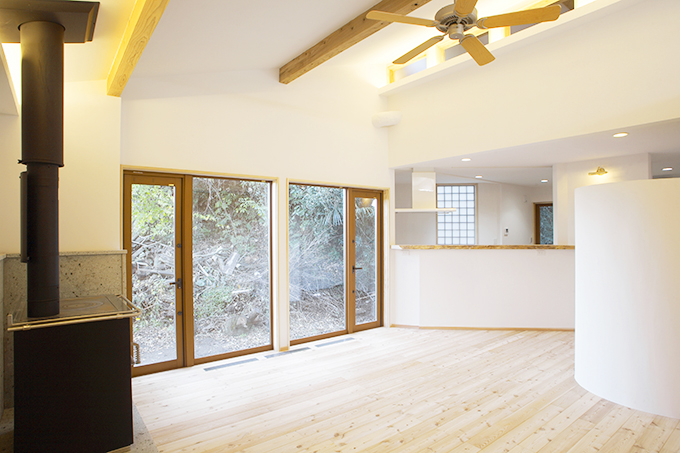 ナチュラルな雰囲気のリビング