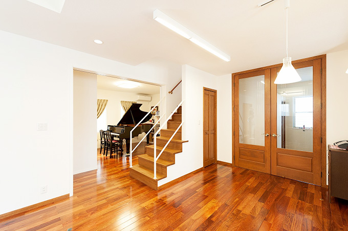 リビング＋ピアノ室