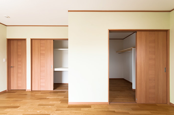 大容量の収納スペースを確保