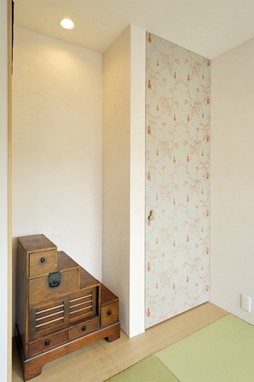 畳コーナーの収納扉