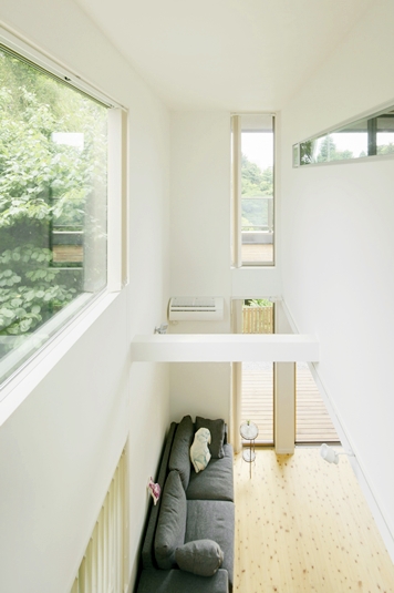 すぐそばに緑が感じられる家