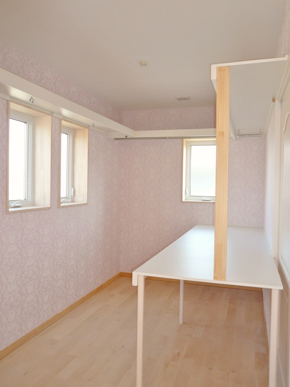 収納スペースたっぷり！ウォークインクローゼット