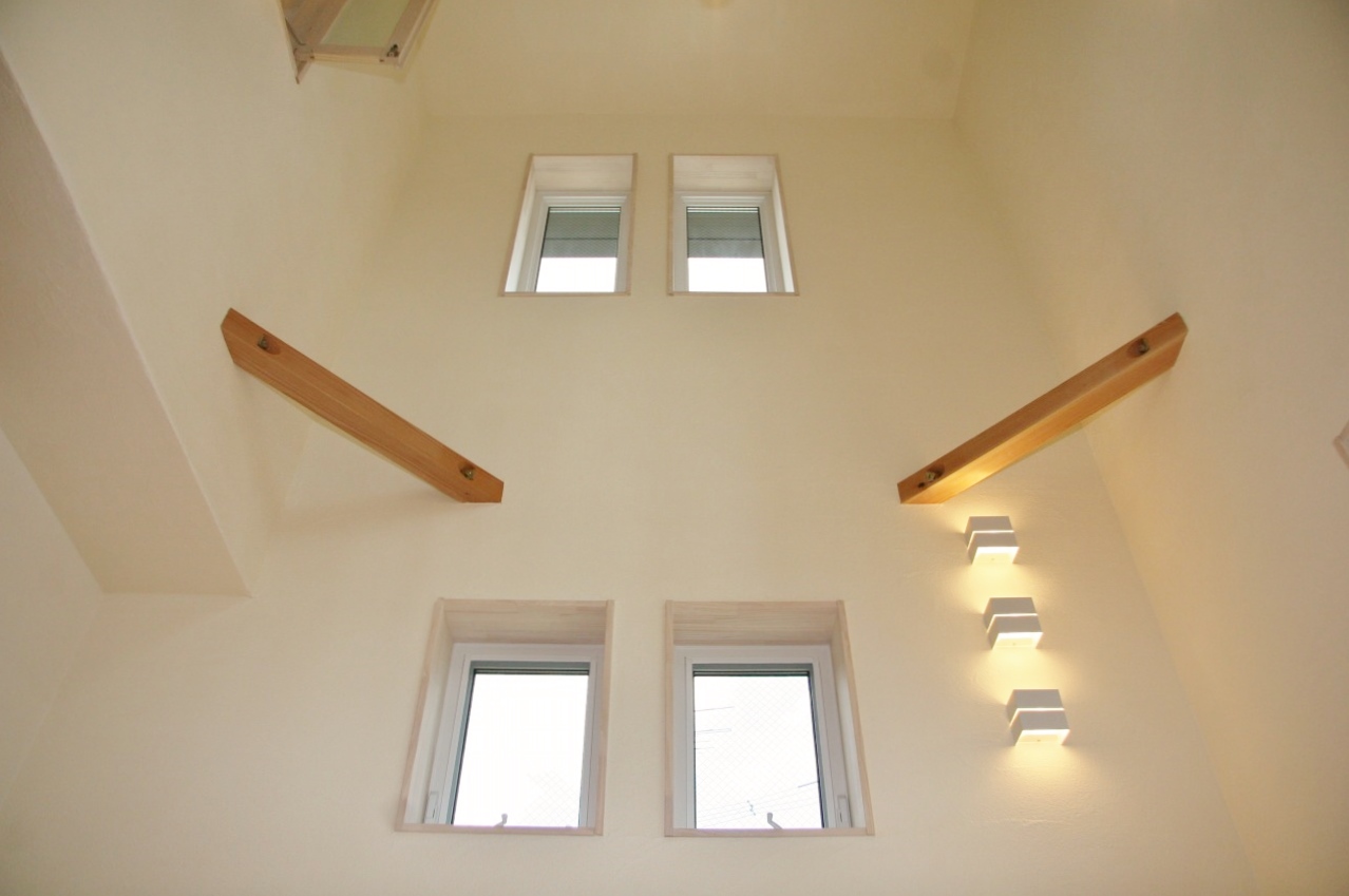 リビングの吹抜け