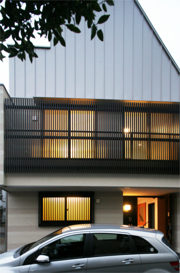 プライバシーに配慮しながら優れたデザイン性の外観