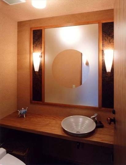 和の心を感じられるレストルーム