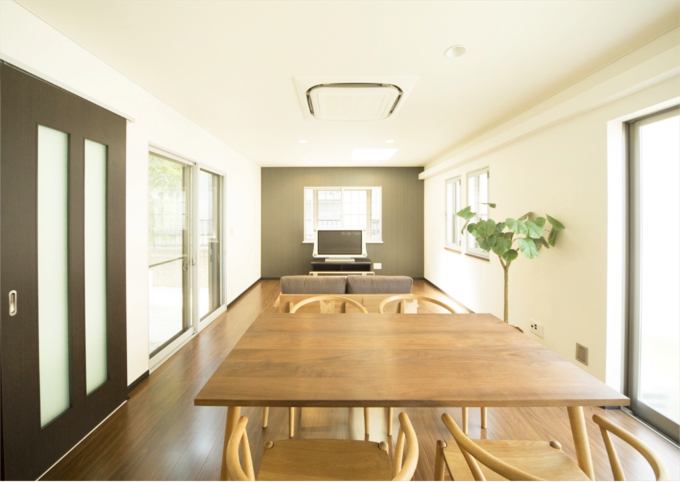 開放的なLDKへの変身