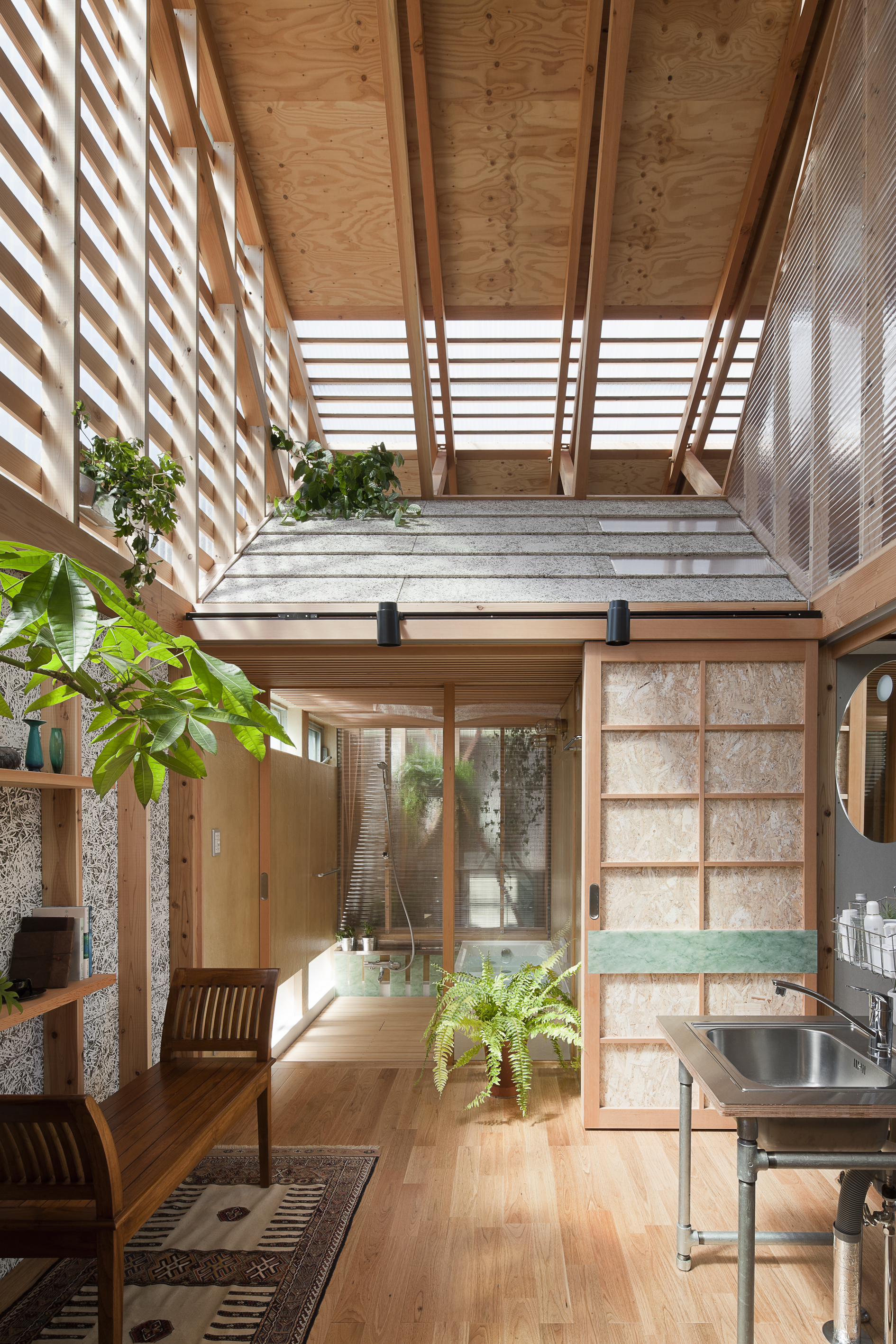 プライバシーを保つサニタリー空間