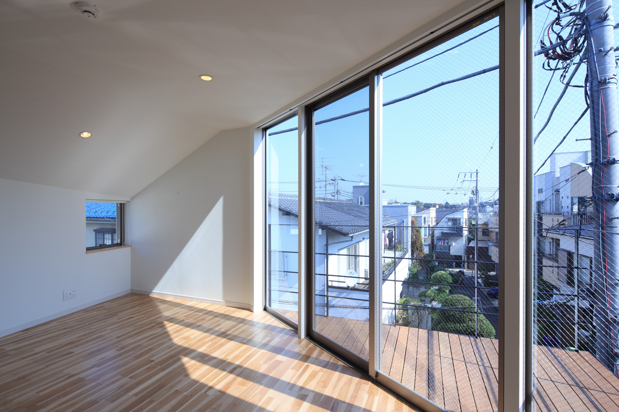 テラスと一体となったＦタイプ住戸