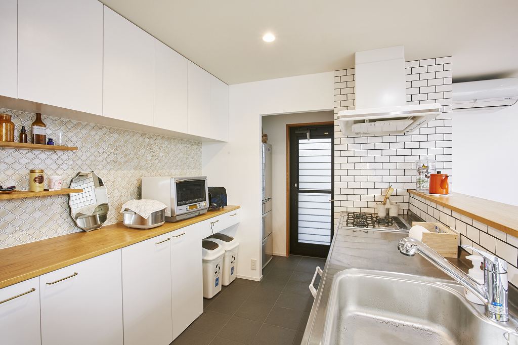 中庭とつながる自由な暮らし