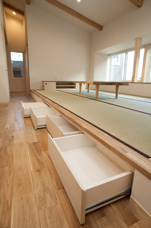 空間を有効活用する引き出し収納