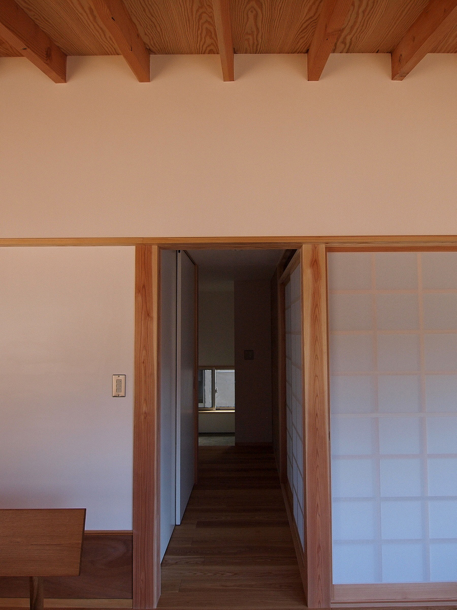 漆喰壁・ワーロン障子