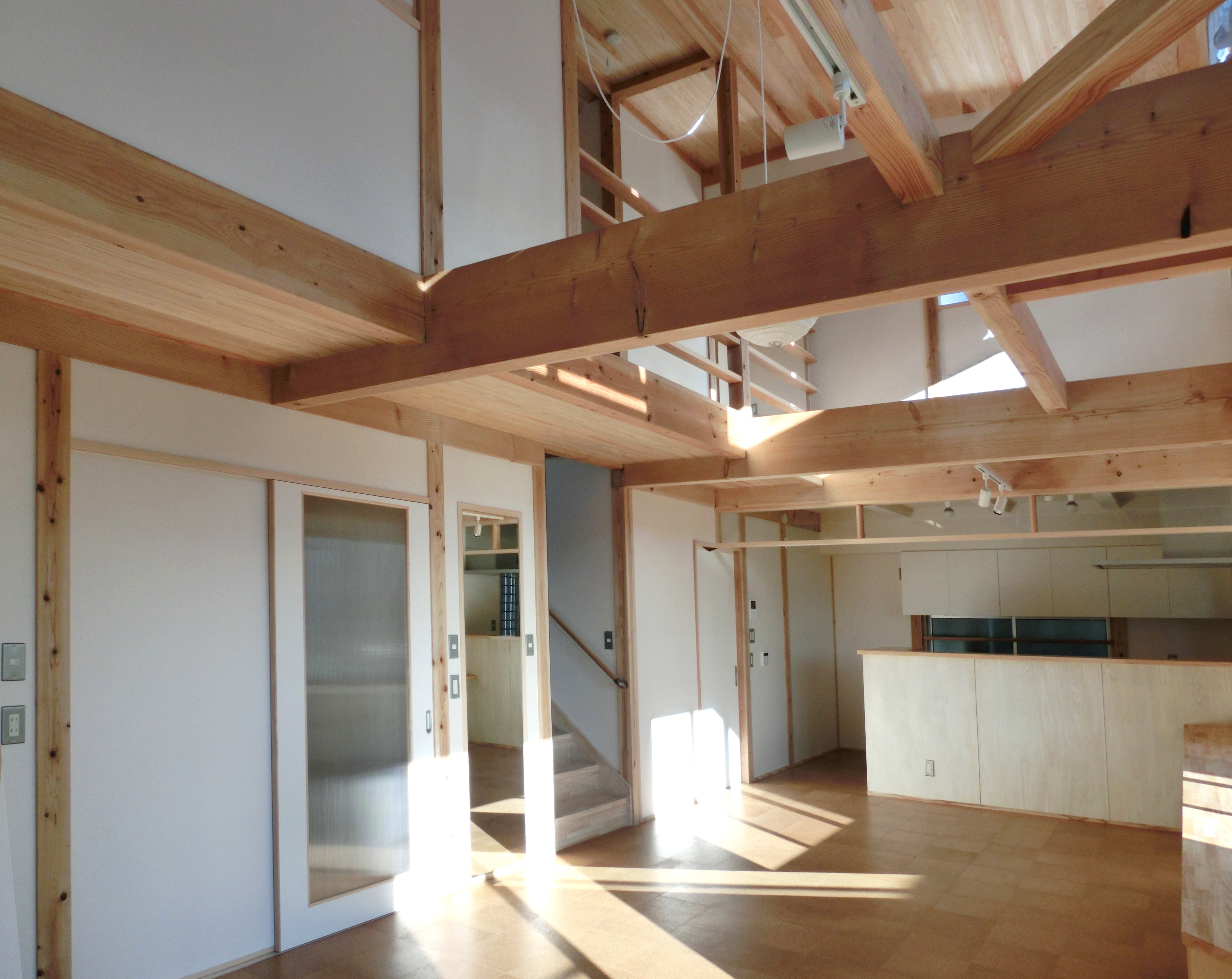 ダイニング　吹き抜け