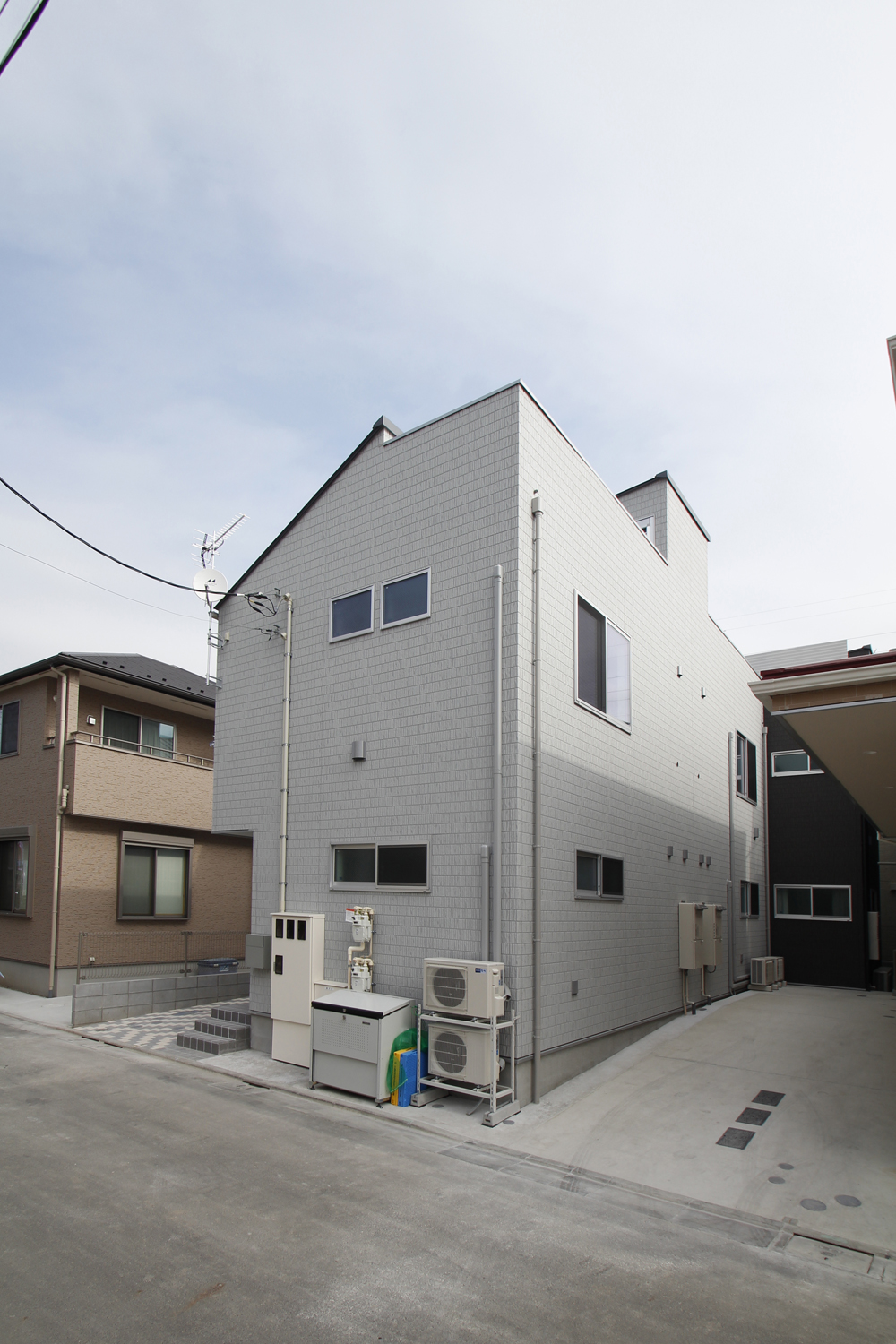 西側外観｜土間の家｜東京都足立区