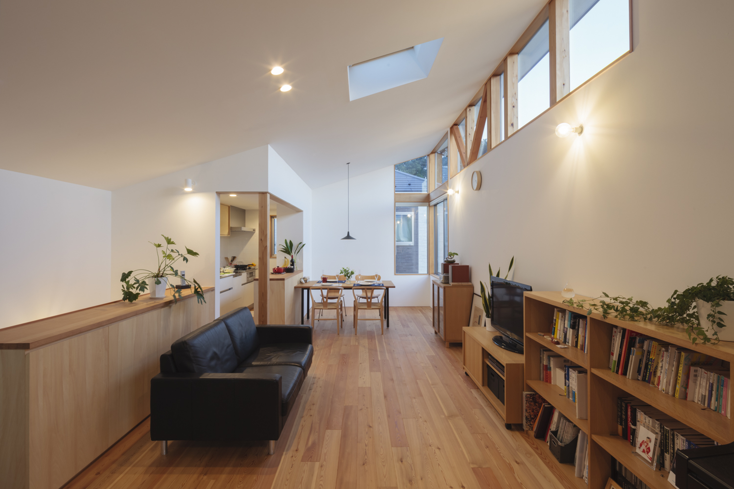 リビング・ダイニング・キッチンはひとつの空間