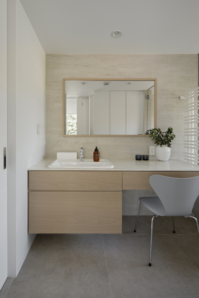 洗面カウンター