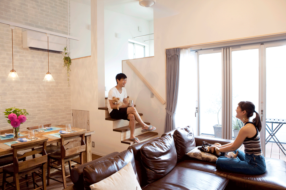 広々したリビングダイニング