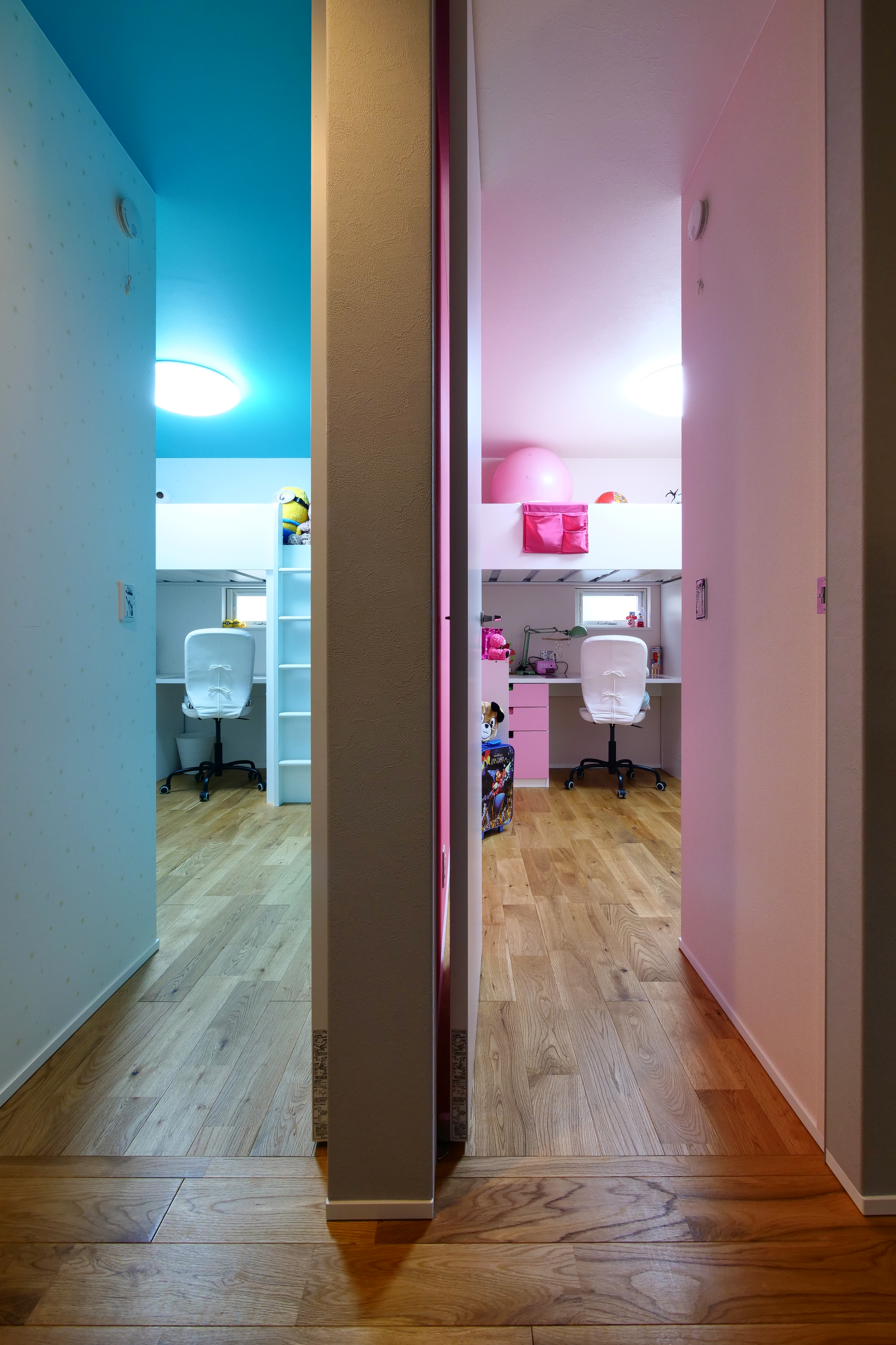 可愛らしい子供部屋