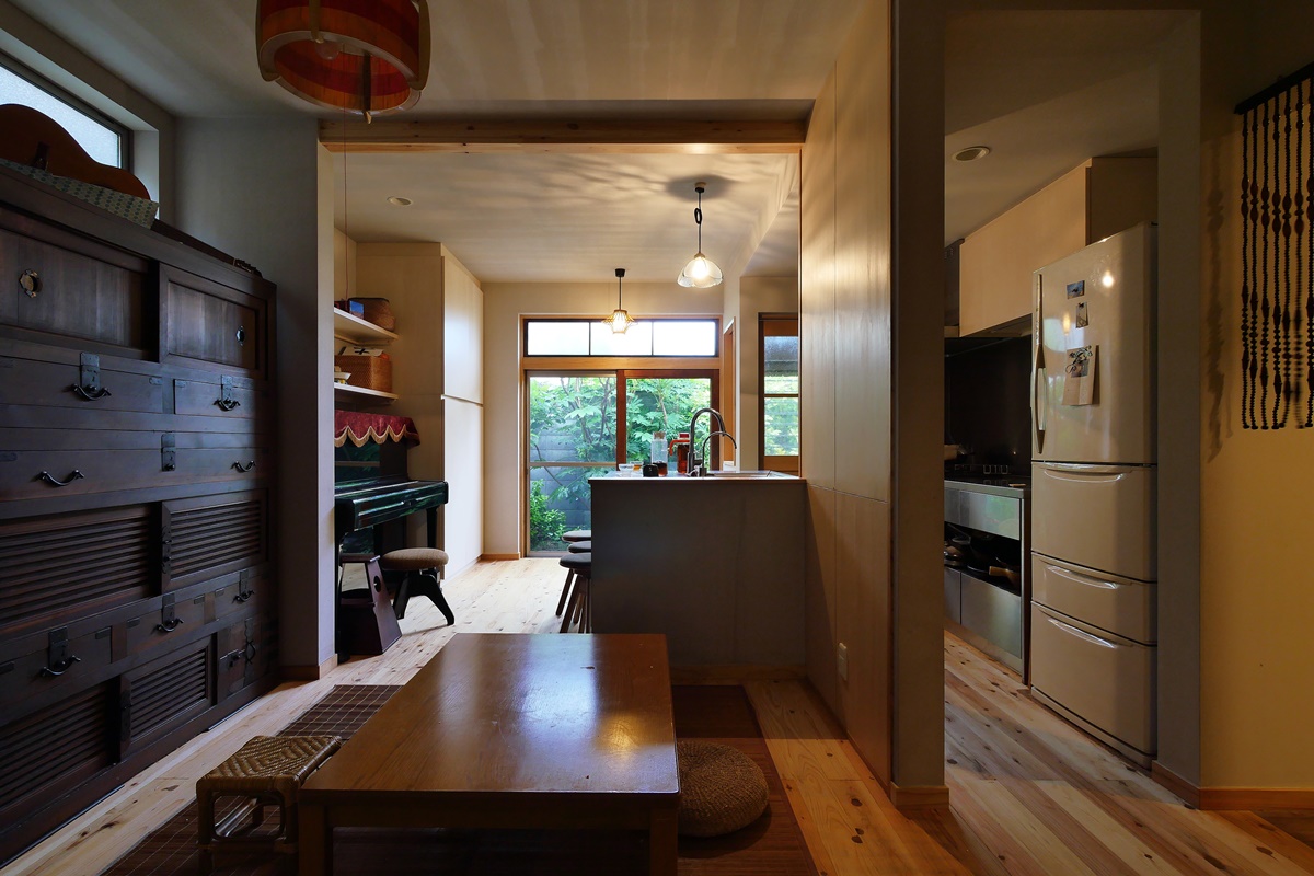 古さと共存するおもてなしキッチン