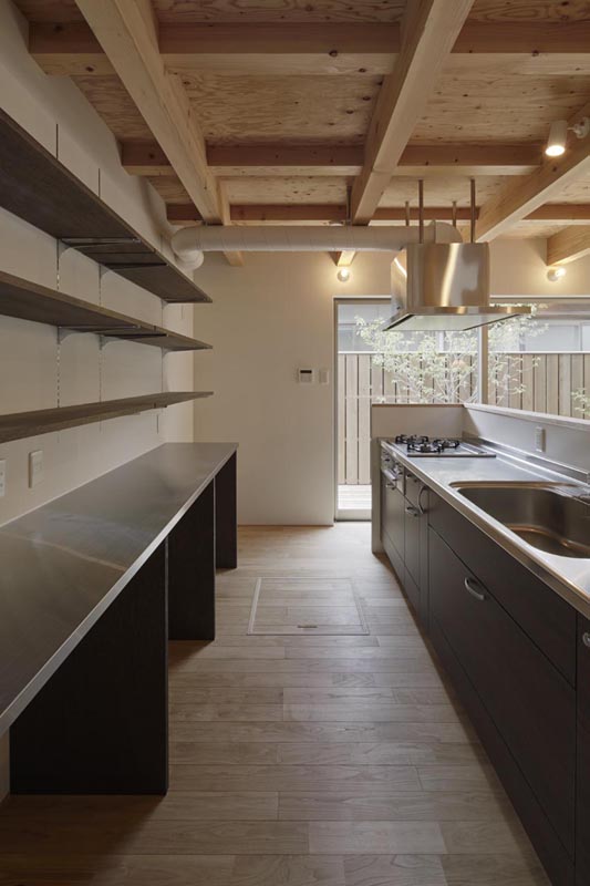 ステンレスの作業台