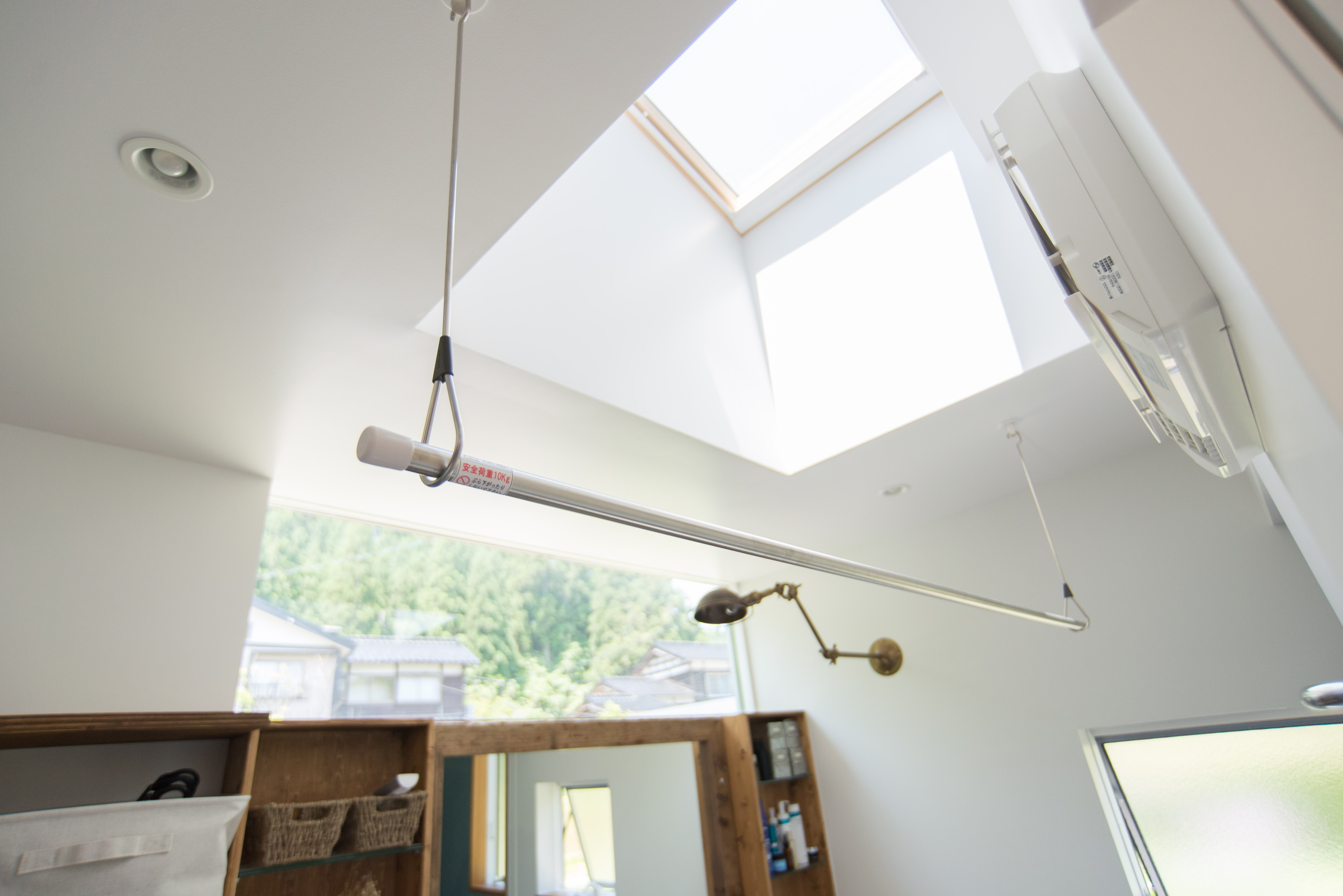 明るい洗面スペース