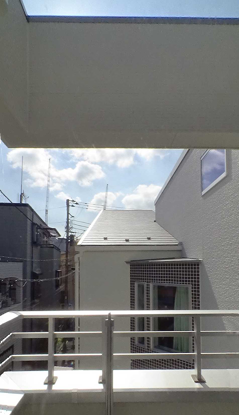 家事室のバルコニー