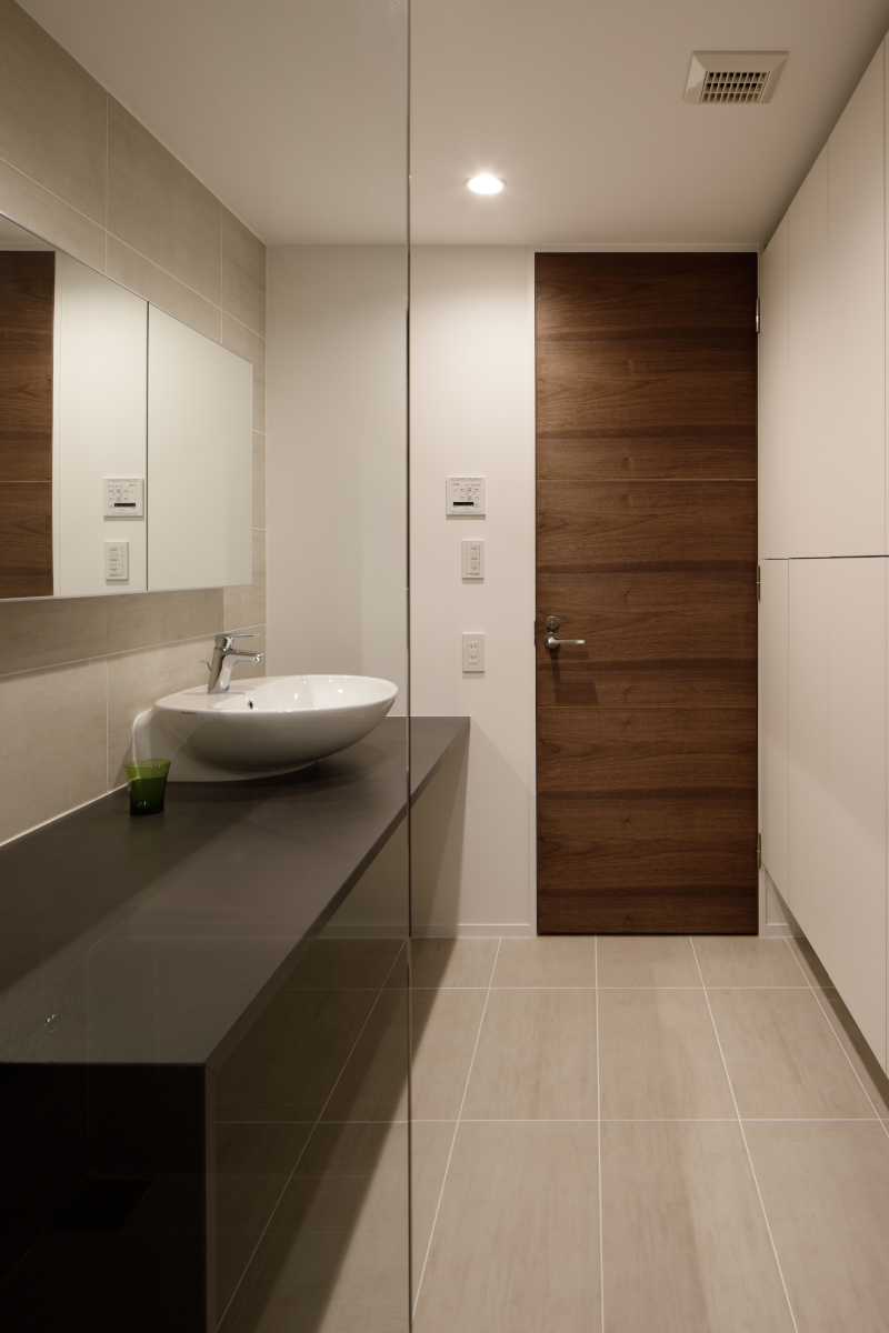 洗面カウンター