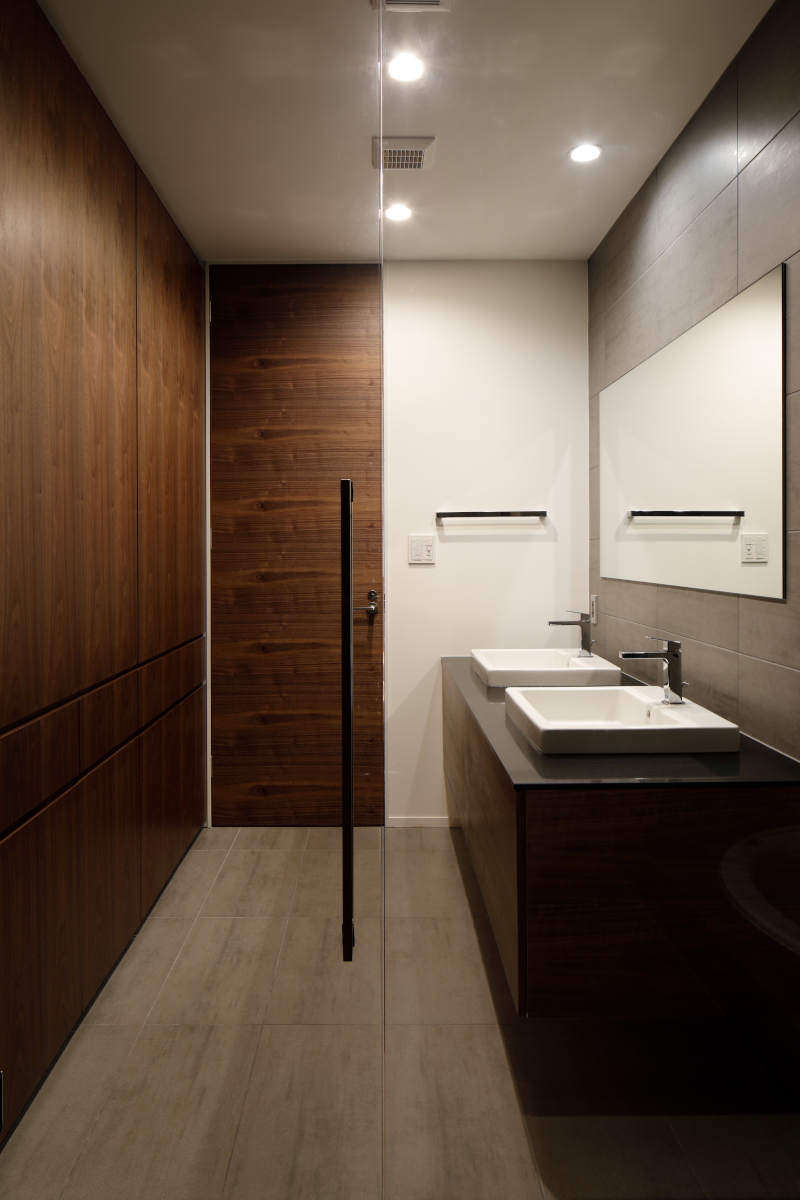 洗面カウンター