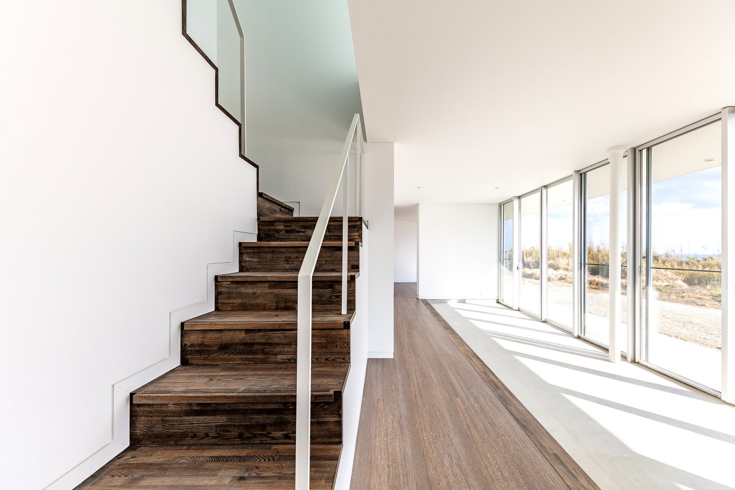 水平線の家｜エントランスホール